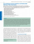 Research paper thumbnail of The challenges posed by radiation and radionuclide releases to the environment