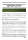 Research paper thumbnail of Degradation of Nevirapine and Trimethoprim from Aqueous Solutions using Selected Microorganisms