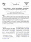 Research paper thumbnail of Cellular immunity in salmonids infected with the microsporidial parasite Loma salmonae or exposed to non-viable spores