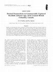 Research paper thumbnail of Dermal Nematodosis in Commercially Captured Rockfish ( Sebastes spp.) from Coastal British Columbia, Canada