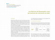 Research paper thumbnail of Las matrices de desempeño como herramienta de valoración en taller