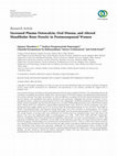 Research paper thumbnail of Increased Plasma Osteocalcin, Oral Disease, and Altered Mandibular Bone Density in Postmenopausal Women