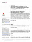 Research paper thumbnail of Salivary and serum interleukin-17A and interleukin-18 levels in patients with type 2 diabetes mellitus with and without periodontitis