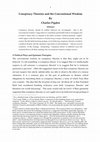 Research paper thumbnail of Conspiracy theories and the conventional wisdom