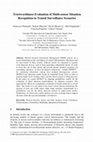 Research paper thumbnail of Trustworthiness Evaluation of Multi-Sensor Situation Recognition in Transit Surveillance Scenarios