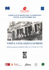 Research paper thumbnail of Visita a palazzo Gaudiosi. Giornate Europee del Patrimonio. Penne 26 settembre 2021.