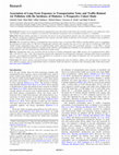 Research paper thumbnail of Association of Long-Term Exposure to Transportation Noise and Traffic-Related Air Pollution with the Incidence of Diabetes: A Prospective Cohort Study