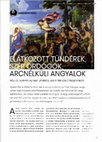 Research paper thumbnail of Elátkozott tündérek, szép ördögök, arcnélküli angyalok. Nők és férfiak az Egy játékos, aki nyer című regényben