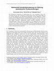 Research paper thumbnail of Multivariate Kerndichteschätzung zur Filterung automatischer Punktzuordnungen