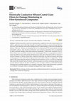 Research paper thumbnail of Electrically Conductive MXene-Coated Glass Fibers for Damage Monitoring in Fiber-Reinforced Composites