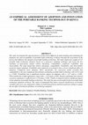 Research paper thumbnail of AN EMPIRICAL ASSESSMENT OF ADOPTION AND INNOVATION OF THE PORTABLE BANKING TECHNOLOGY IN KENYA