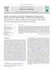 Research paper thumbnail of Thermo- and mesophilic aerobic batch biodegradation of high-strength distillery wastewater (potato stillage) – Utilisation of main carbon sources