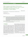 Research paper thumbnail of Mark-recapture estimates of the survival and recapture rates of Cerambyx welensii Küster (Coleoptera cerambycidae) in a cork oak dehesa in Huelva (Spain)