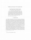 Research paper thumbnail of Spectroscopy of Cold, Trapped Atoms