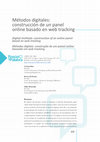 Research paper thumbnail of Métodos digitales: construcción de un panel online basado en web tracking