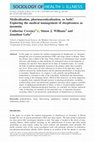 Research paper thumbnail of Medicalisation, pharmaceuticalisation, or both? Exploring the medical management of sleeplessness as insomnia