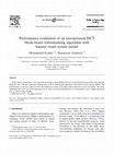 Research paper thumbnail of Performance evaluation of an incorporated DCT block-based watermarking algorithm with human visual system model