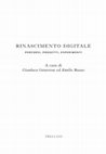 Research paper thumbnail of RINASCIMENTO DIGITALE (indice)