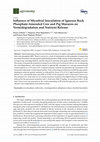 Research paper thumbnail of Influence of Microbial Inoculation of Igneous Rock Phosphate-Amended Cow and Pig Manures on Vermidegradation and Nutrient Release