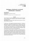 Research paper thumbnail of Metzingera „Duchowość a uczciwość intelektualna”. Komentarz