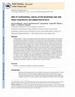 Research paper thumbnail of fMRI of supraspinal areas after morphine and one week pancreatic inflammation in rats