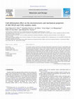 Research paper thumbnail of Cold deformation effect on the microstructures and mechanical properties of AISI 301LN and 316L stainless steels