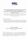 Research paper thumbnail of Electrochemical quenching of the fluorescence produced by NBD-labelled cell penetrating peptides: A contribution to the study of their internalization in large unilamellar vesicles