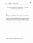 Research paper thumbnail of Sınır Kapıları, Dikenli Teller, Yollar, Kamplar ve Çocuklar: Kurban ve İstisna Olarak Mülteci