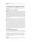 Research paper thumbnail of Crossing The Language Chasm An in-depth analysis of what language-assistance programs look like in practice