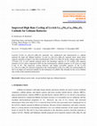 Research paper thumbnail of Cathode for Lithium Batteries