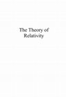 Research paper thumbnail of The Theory of Relativity