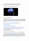 Research paper thumbnail of Human Brain Vs Biological Weapons