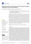 Research paper thumbnail of Strong Polyamide-6 Nanocomposites with Cellulose Nanofibers Mediated by Green Solvent Mixtures