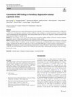 Research paper thumbnail of Conventional MRI findings in hereditary degenerative ataxias: a pictorial review