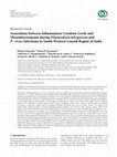 Research paper thumbnail of Association between Inflammatory Cytokine Levels and Thrombocytopenia during Plasmodium falciparum and P. vivax Infections in South-Western Coastal Region of India