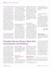 Research paper thumbnail of President Barack Obama: Black Man Extraordinary and Ordinary