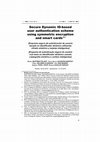 Research paper thumbnail of Esquema seguro de autenticación de usuario basado en identificador dinámico utilizando cifrado simétrico y tarjetas inteligentes