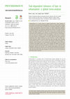 Research paper thumbnail of Trait-dependent tolerance of bats to urbanization: a global meta-analysis