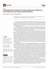 Research paper thumbnail of Sustainable Steel Industry: Energy and Resource Efficiency, Low-Emissions and Carbon-Lean Production