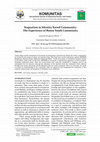 Research paper thumbnail of Stagnation in Identity-based Community: The Experience of Buton Youth Community