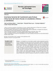 Research paper thumbnail of Invarianza factorial del Cuestionario para Evaluar Clima Social del Centro Escolar en estudiantes chilenos y colombianos