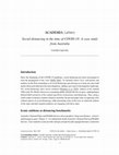 Research paper thumbnail of Social distancing in the time of COVID-19: A case study from Australia