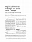 Research paper thumbnail of Empatía y alteridad en Mariátegui. Una lectura de los 7 Ensayos