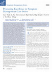 Research paper thumbnail of Promoting Excellence in Symptom Management Case Series