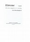 Research paper thumbnail of The Cimmerian invasions in Anatolia and the earliest Greek colonies in the Black Sea area, Eirene XLII, 43-55