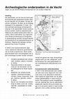 Research paper thumbnail of Archeologische onderzoeken in de Vecht, Naerdincklant Jaarverslag 2008, 4-9