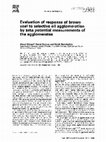 Research paper thumbnail of Evaluation of response of brown coal to selective oil agglomeration by zeta potential measurements of the agglomerates