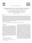 Research paper thumbnail of The adsorption kinetics of the cationic dye, methylene blue, onto clay