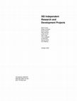 Research paper thumbnail of SEI Independent Research and Development Projects