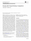 Research paper thumbnail of Emerging Adults’ Financial Well-being: A Scoping Review